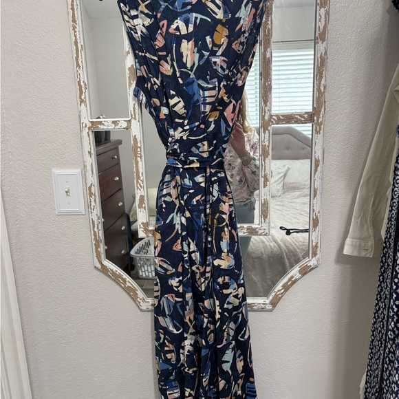 NIC+ZOE Dresses & Skirts - NIC+ZOE Multicolor Abstract Maxi Dress